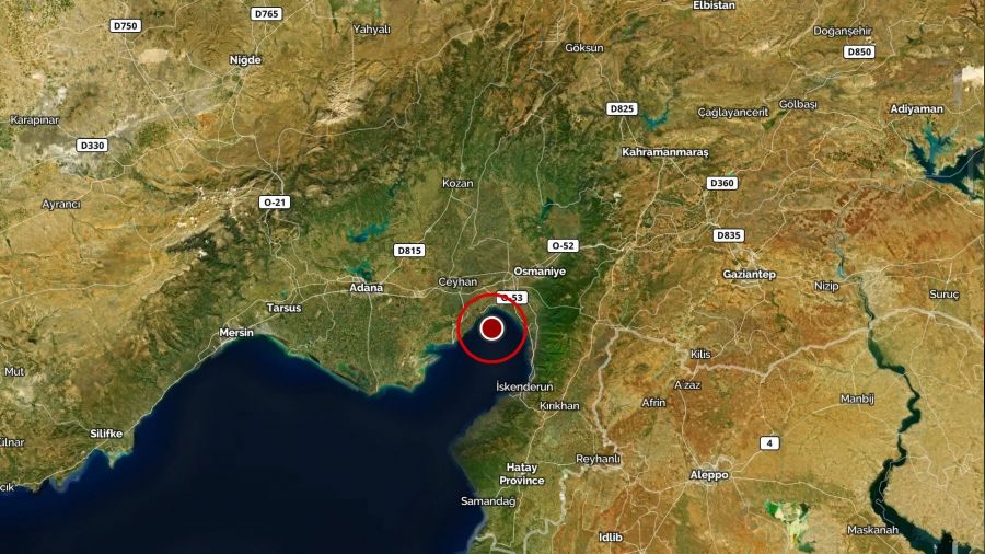 skenderun Krfezi'nde 4,5 byklnde deprem