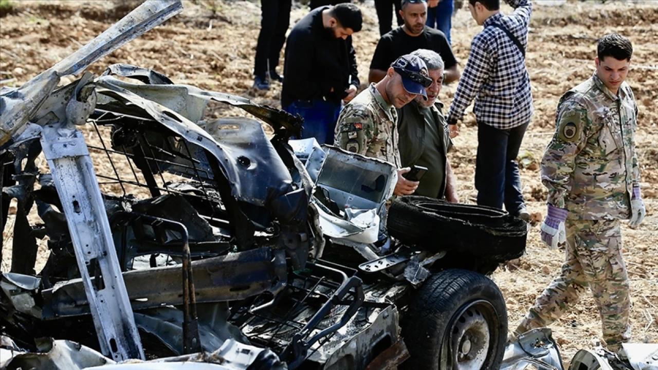 İsrail, Lübnan'da bir araca İHA ile saldırı düzenledi