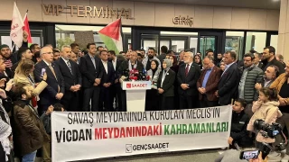 srail tarafndan gzaltna alnan milletvekilleri stanbul'a geldi