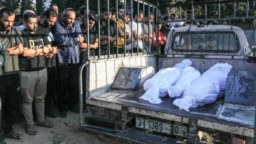 İsrail'in Gazze'ye düzenlediği saldırılarda öldürülenlerin sayısı 8 bin 525'e yükseldi
