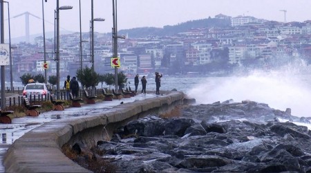 İstanbul için fırtına uyarısı