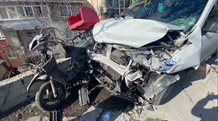 İstanbul'da feci kaza