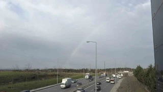 �stanbul'da g�kku�a�� g�rsel ��len olu�turdu