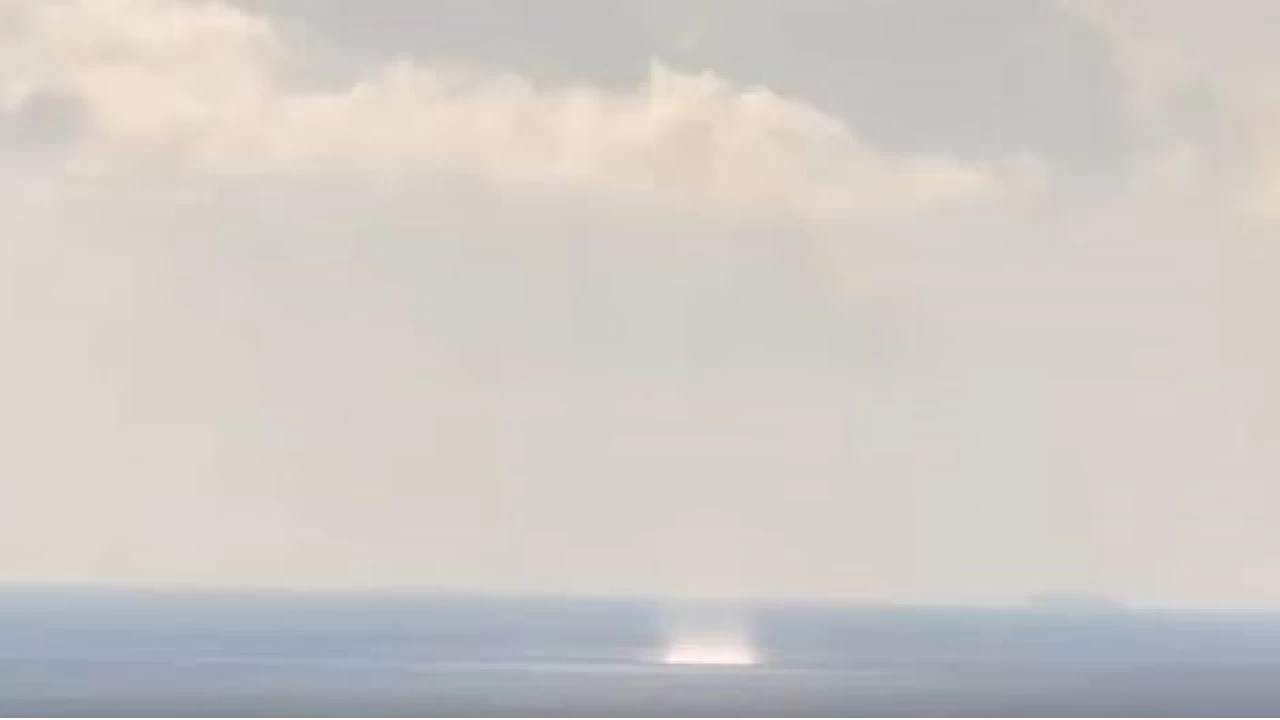 İstanbul'da hortum görüldü