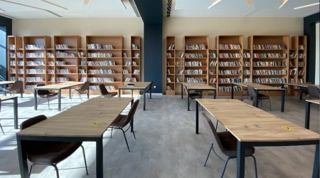 İstanbul'un 2'nci AVM kütüphanesi açıldı