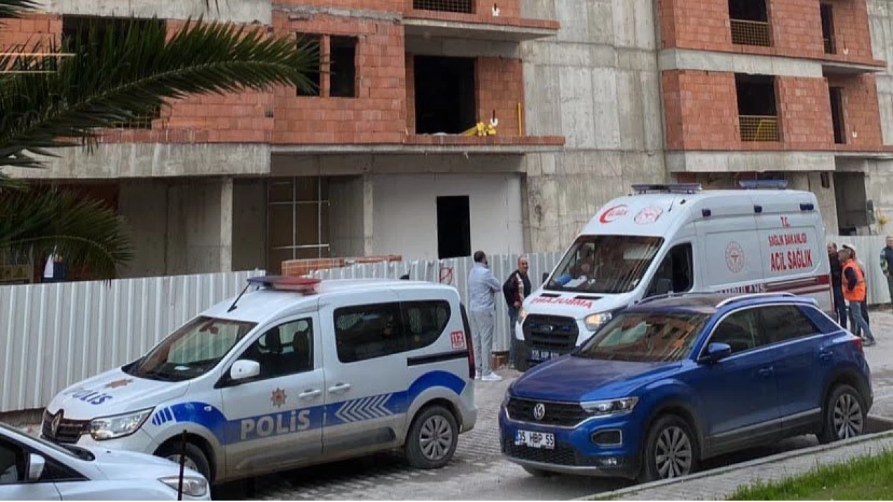 İzmir'de 6'ncı kattan düşen işçi hayatını kaybetti