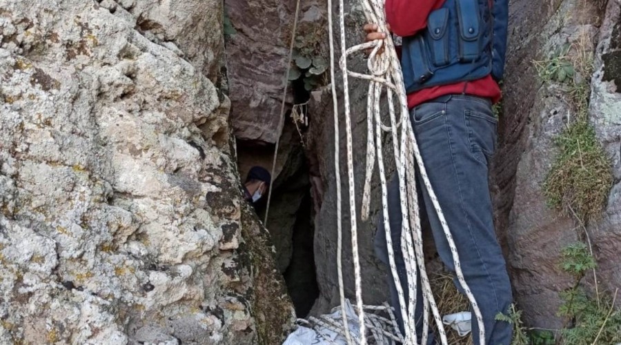 Kaçak kazı yapanlar jandarmaya takıldı