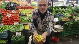 Kalp dostu 'al' meyvesi tezghlardaki yerini ald