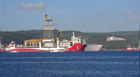 Kanuni sondaj gemisi anakkale Boaz'ndan geti