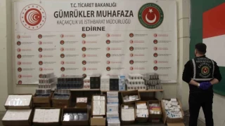 Kapkule'de milyonlarca liralk kaak eya ele geirildi