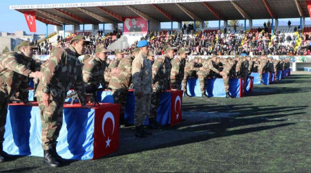 Karabk'te bin 980 bedelli asker yemin etti