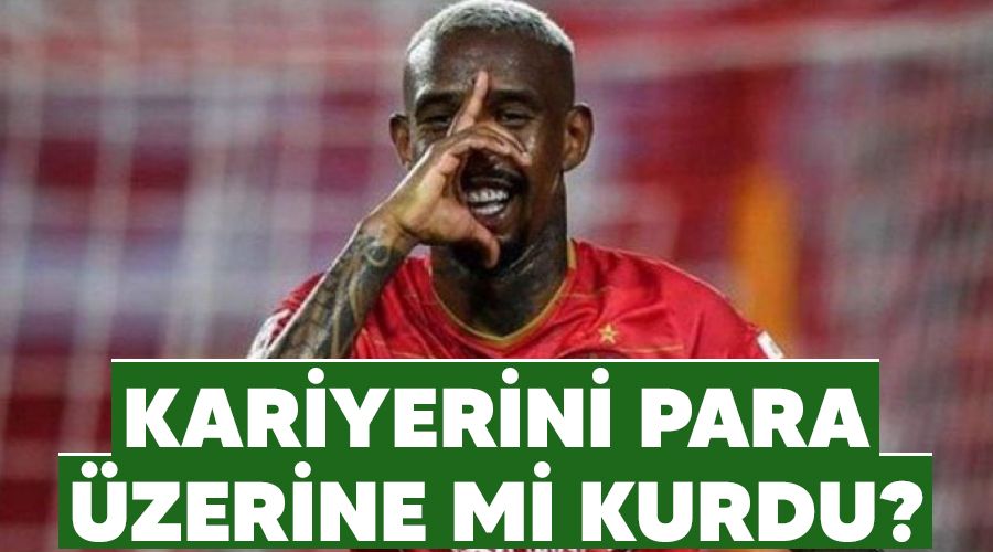 Kariyerini para üzerine mi kurdu?