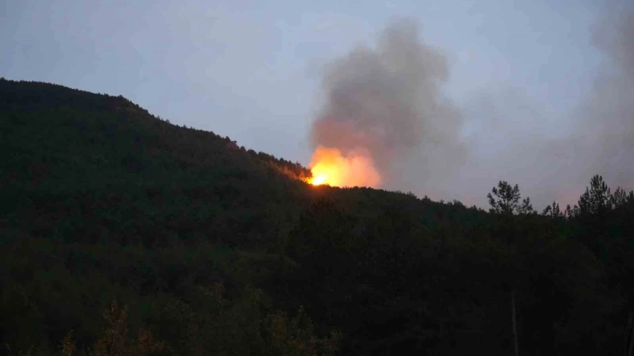 Kastamonu'da orman yangını : 6 köy tahliye edildi