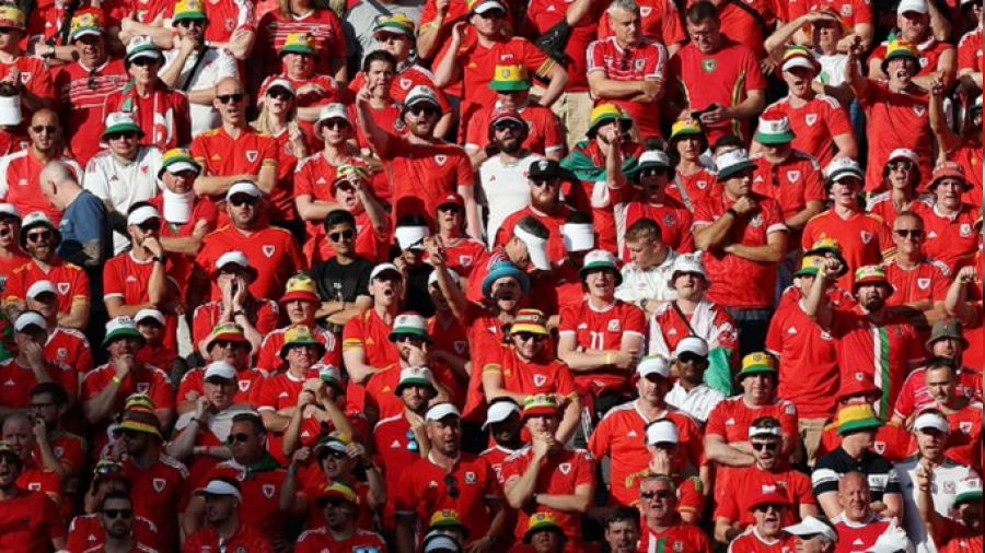 Katar'da Galli bir taraftar ld