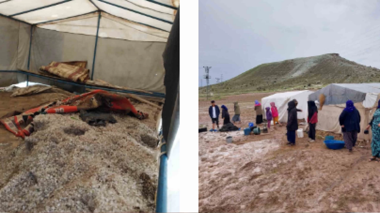 Kayseri'de tarım işçileri otele yerleştirildi