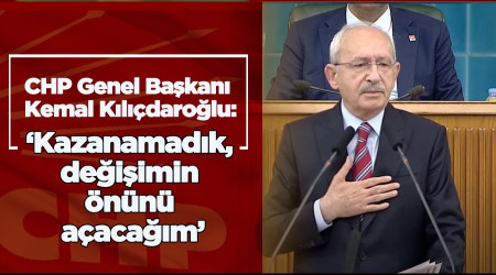 ‘Kazanamadık, değişimin önünü açacağım’