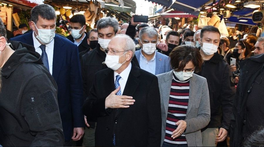 Kılıçdaroğlu'ndan Kadıköy turu