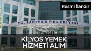 KLYOS YEMEK HZMET ALIMI SARIYER BELEDYES DESTEK HZMETLER MDRL