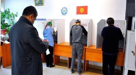 Krgzistan'da seimlere katlm yzde 33,13 oldu