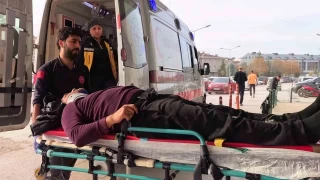 Kontrolden ykn boaltan kamyon devrildi : 1 yaral