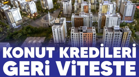   Konut kredileri geri viteste