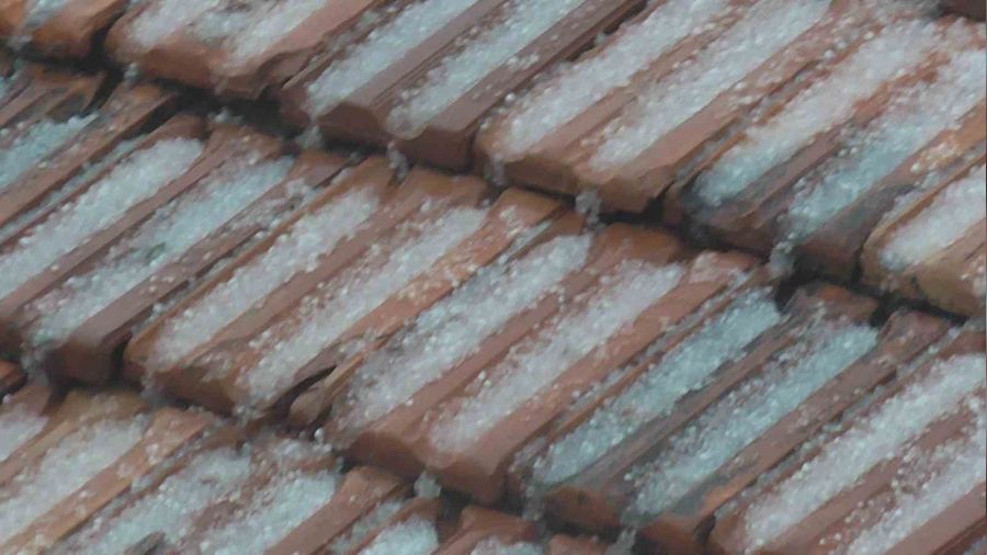 Konya'da dolu ya���� ard�ndan g�ne�li hava