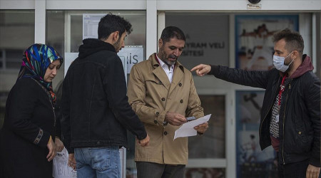 KPSS ön lisans oturumu sona erdi
