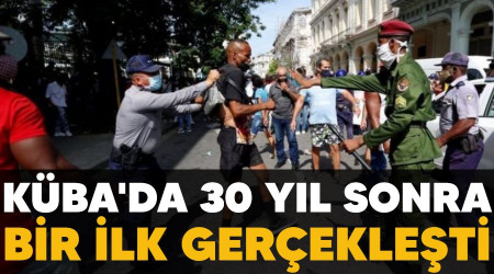 Küba'da 30 yıl sonra bir ilk gerçekleşti