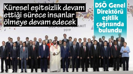 Küresel eşitsizlik devam ettiği sürece insanlar ölmeye devam edecek