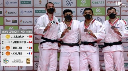 Macaristan'dan judo'da altın madalya müjdesi geldi