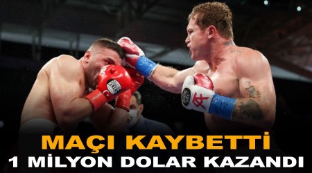 Maçı kaybetti, 1 milyon dolar kazandı