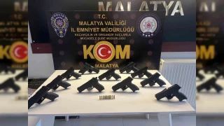 Malatya'da yasa dışı silah ticareti operasyonu: 3 tutuklama