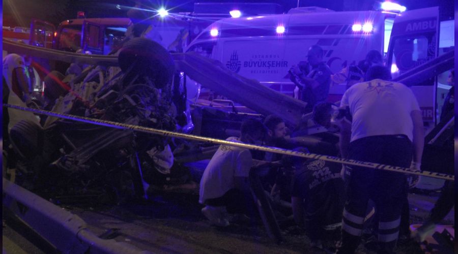 Maltepe'de korkunç kaza