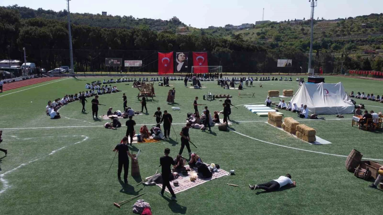 Manisa'da Kurtulu� Sava�� canland�r�ld�