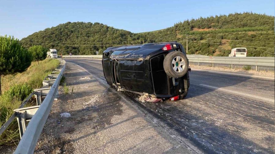 Manisa'da trafik kazas: 7 yaral