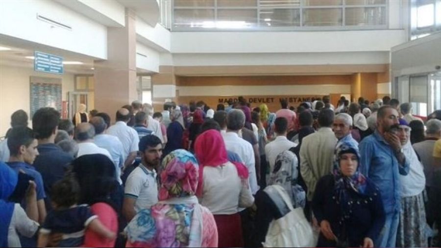 Mardin Sağlık Müdürlüğünden 'hasta kuyruğu' açıklaması: 'Doğum oranı yüksek'