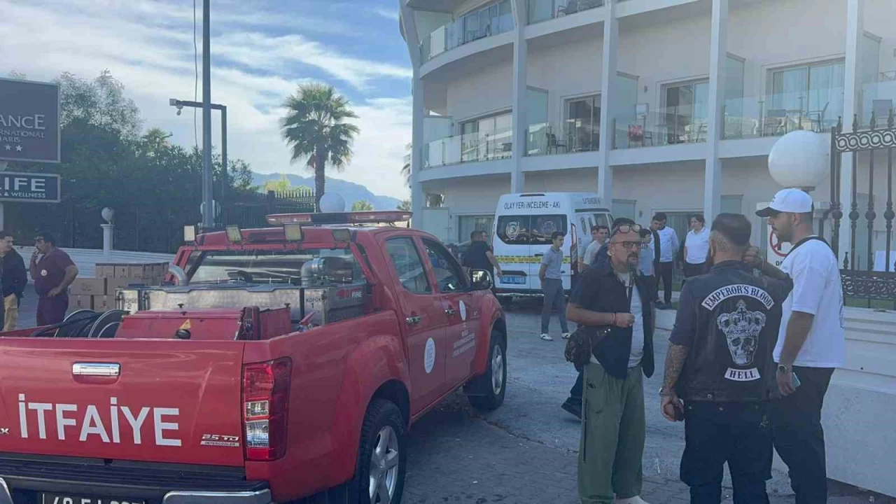 Marmaris'te otelde patlama: 3 yaral