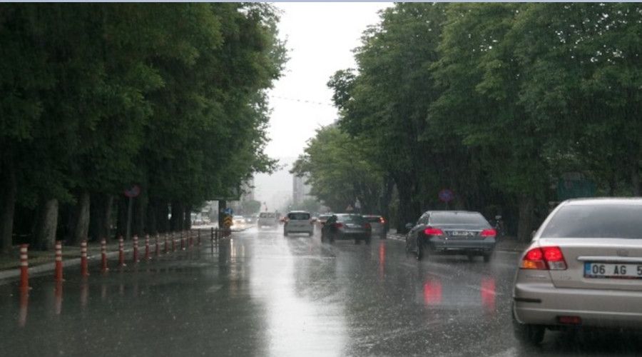 Meteoroloji yine kuvvetli ya��� uyar�s� yapt�