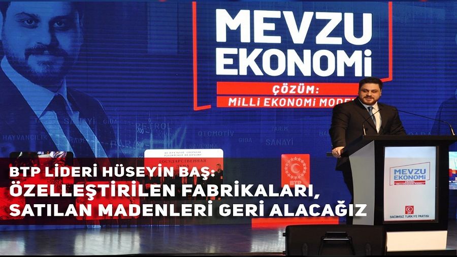 Mevzu ekonomi: Çözüm Milli Ekonomi Modeli