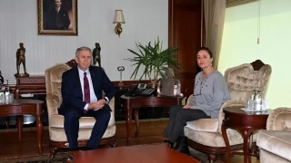 Minguzzi'nin annesi Mansur Yava' ziyaret etti