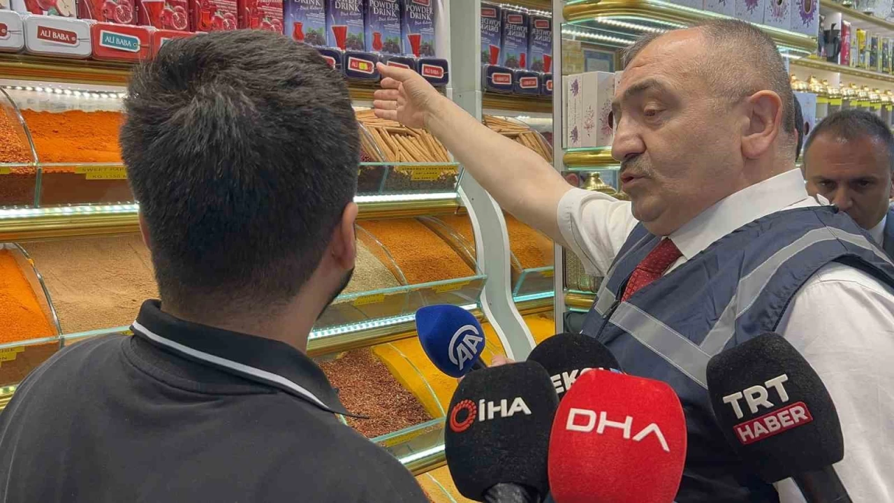 Mısır Çarşısı'nda fahiş fiyat denetimi