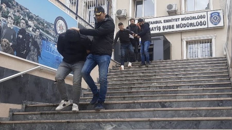 Motosikletli kapkaççılar yakalandı