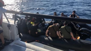 Muğla açıklarında 32 düzensiz göçmen kurtarıldı, 48 göçmen yakalandı