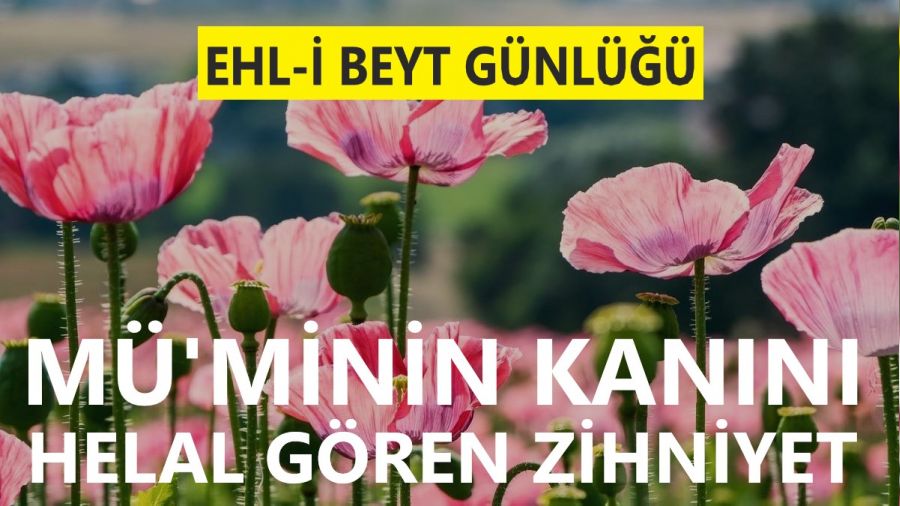 M��minin kan�n� helal g�ren zihniyet