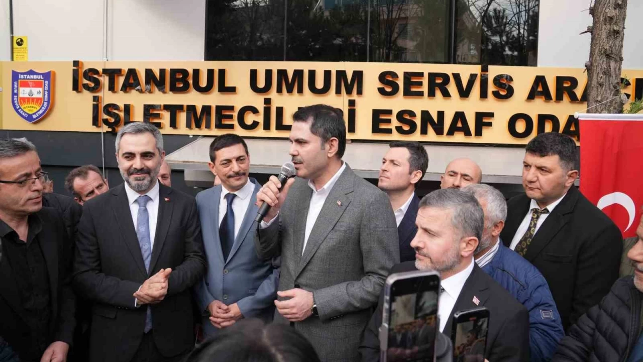 Murat Kurum: "İstanbul'da korsan servisçilik dönemi 31 Mart akşamı bitecek'