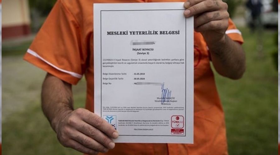 Nitelikli ve belgeli �al��an say�s� 1 bu�uk milyonu a�t�