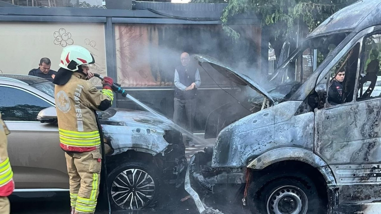 renci servisi yand: 13 ocuk son anda kurtarld