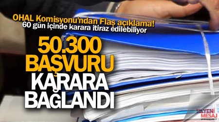 OHAL Komisyonu'na 125 bin başvuru yapıldı