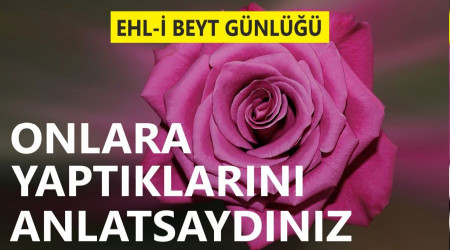 Onlara yaptıklarını anlatsaydınız