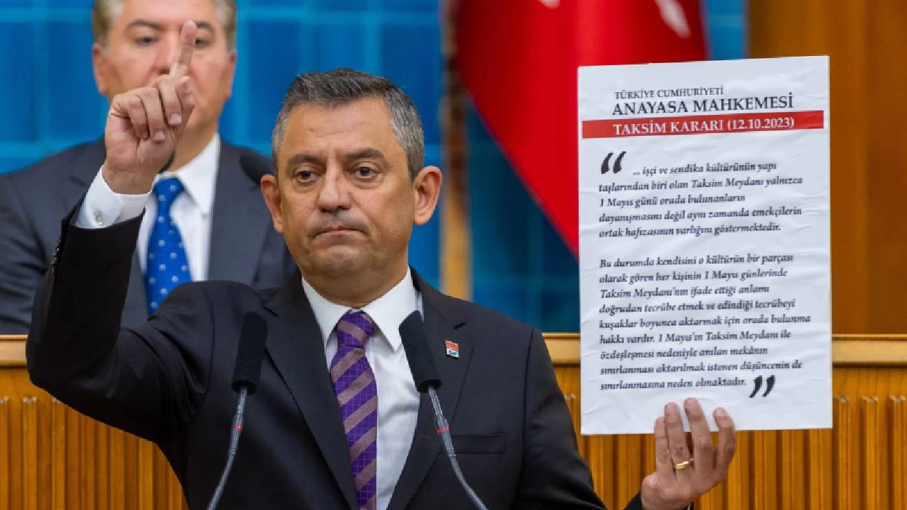 �zg�r �zel'den 'Taksim' a��klamas�: Yasak de�il, k�s�t var